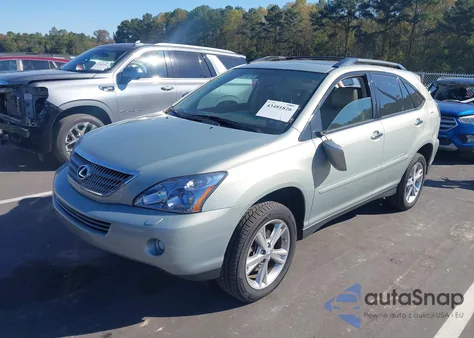 2008 Lexus Rx 400H из США, поврежденный, VIN JTJHW31UX82050230